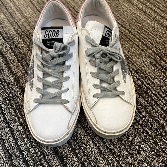 Golden Goose White Leather Superstar Sneakers Size 37 - Picture 5 of 7